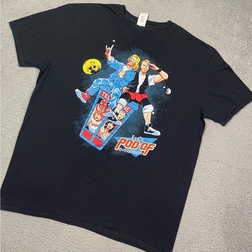 Edge “E & C’s Pod Of Awesomeness wrestling T-shirt